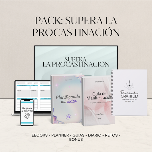 Pack Pleno Éxito - Planner Personal